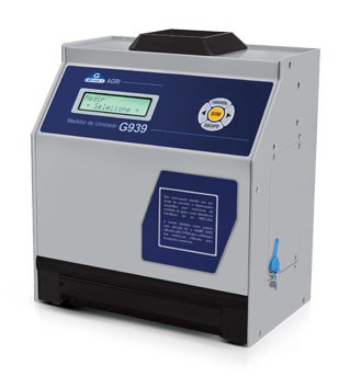 Benchtop grain moisture tester